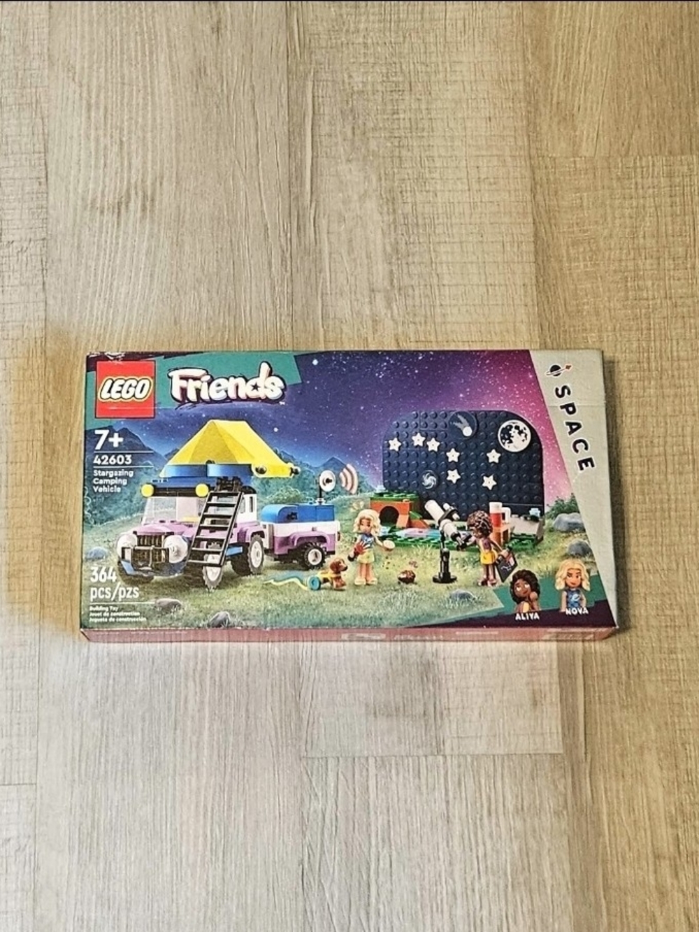 LEGO Friends 42603 Stargazing Camping Vehicle – 364 pcs – Ages 7+ – New Sealed